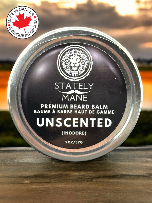 Stately Mane Unscented Beard Balm 2 Oz. - ShearsShoppe.com