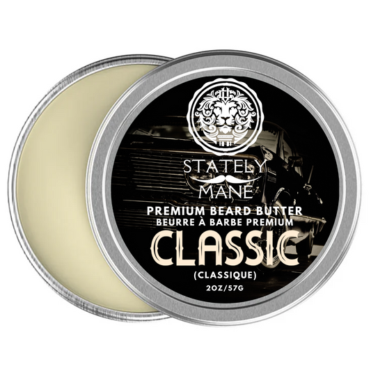 Stately Mane Classic Beard Butter 2 Oz. - ShearsShoppe.com