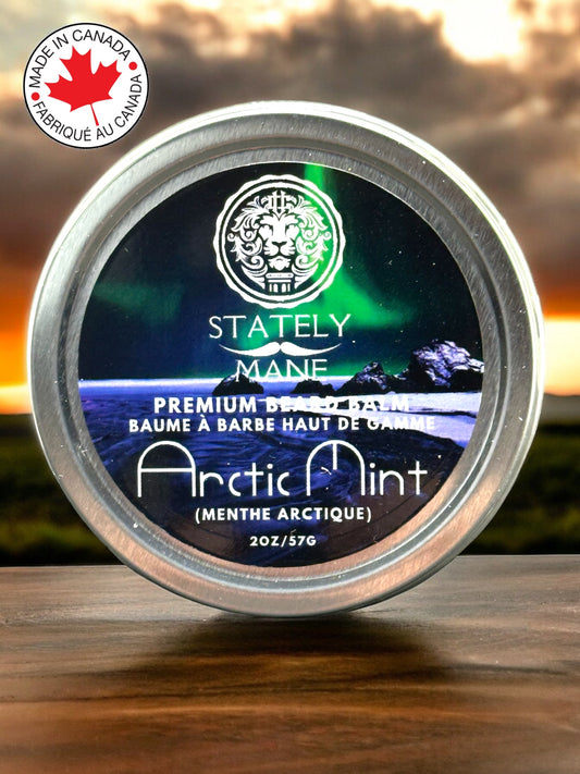 Stately Mane Arctic Mint Beard Balm 2 Oz. - ShearsShoppe.com
