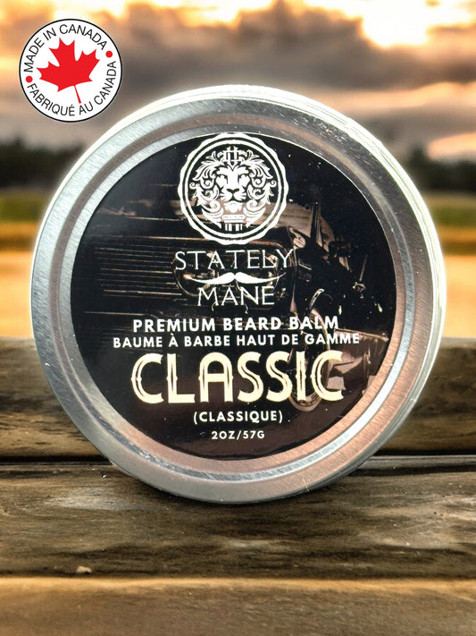 Stately Mane Classic Beard Balm 2 Oz. - ShearsShoppe.com