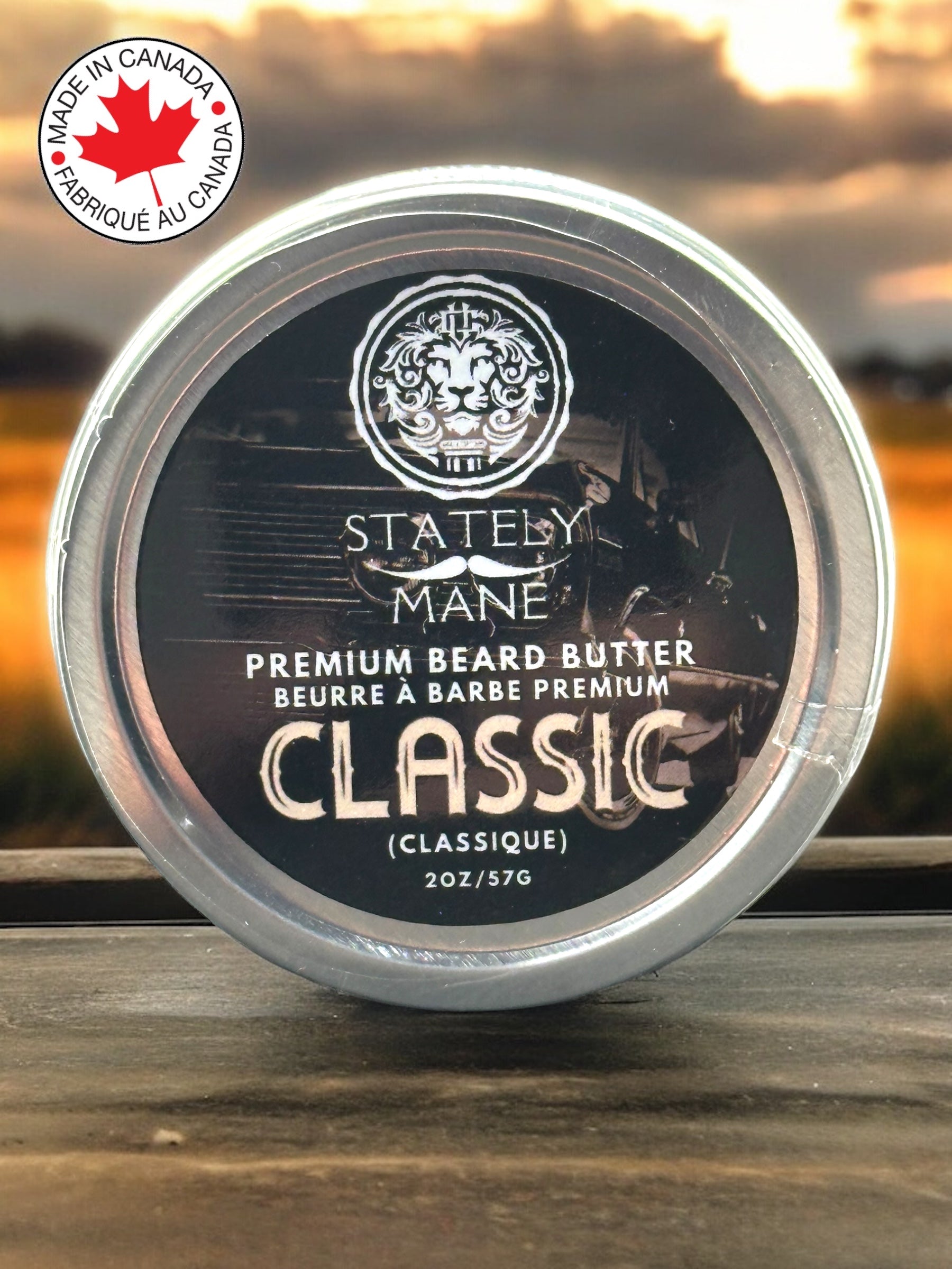 Stately Mane Classic Beard Butter 2 Oz. - ShearsShoppe.com