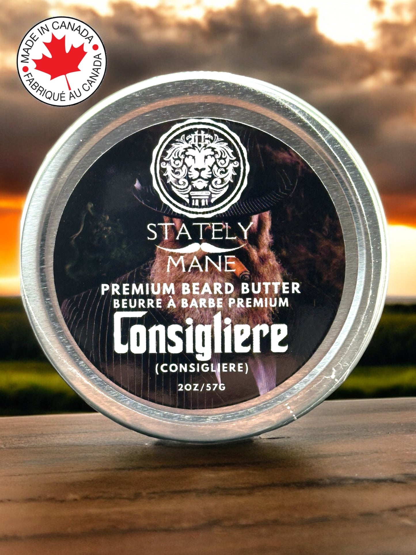 Stately Mane Consigliere Beard Butter 2 Oz. - ShearsShoppe.com