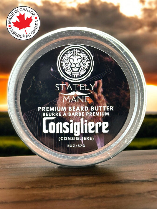 Stately Mane Consigliere Beard Butter 2 Oz. - ShearsShoppe.com