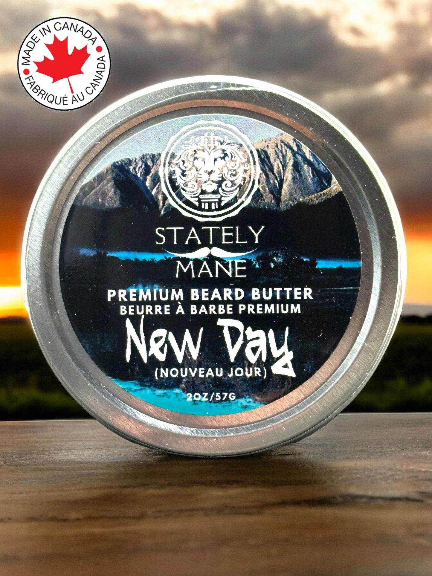Stately Mane New Day Beard Butter 2 Oz. - ShearsShoppe.com