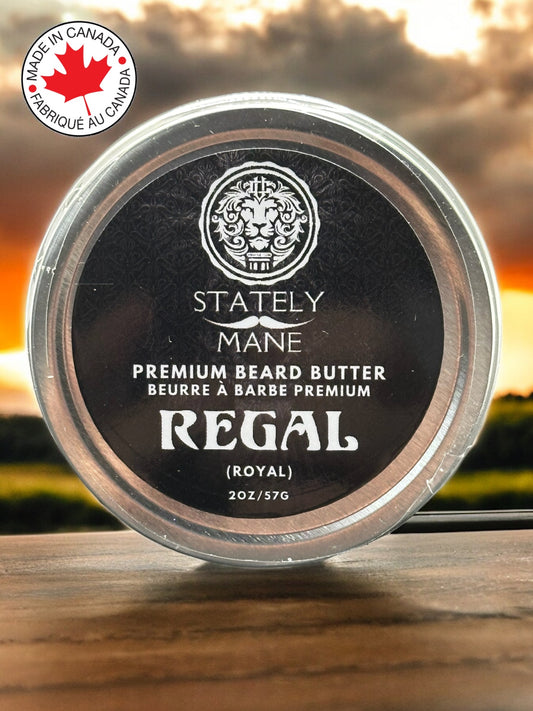 Stately Mane Regal Beard Butter 2 Oz. - ShearsShoppe.com