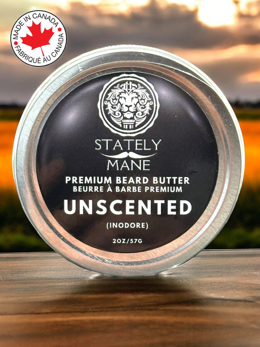 Stately Mane Unscented Beard Butter 2 Oz. - ShearsShoppe.com
